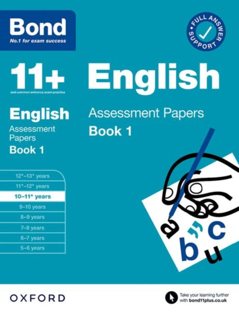 Bond 11+: Bond 11+ English Assessment Papers 10-11 years Book 1: For 11+ GL assessment and Entrance Exams-9780192776426