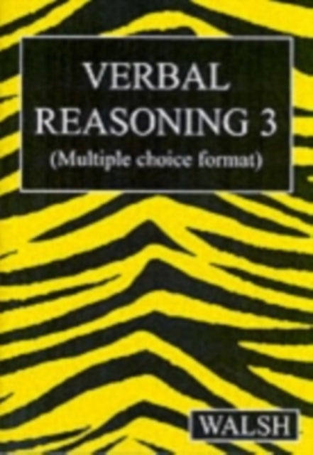 Verbal Reasoning 3 : Bk. 3-9780955309922
