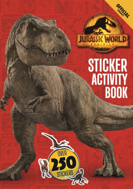 Official Jurassic World Dominion Sticker Activity Book : Over 250 Stickers-9781408368503