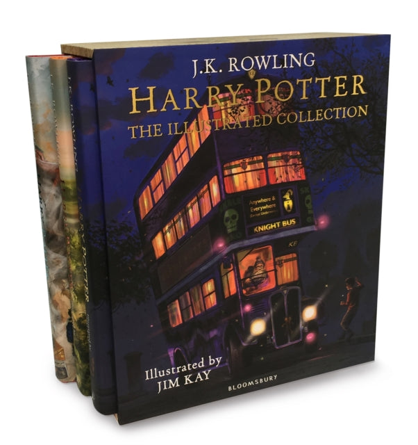 Harry Potter - The Illustrated Collection : Three magical classics-9781408897317