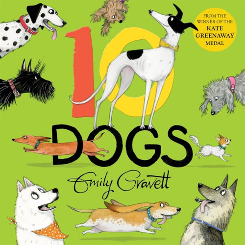 10 Dogs : A funny furry counting book-9781529028089