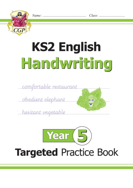 KS2 English Year 5 Handwriting Targeted Practice Book-9781789080650
