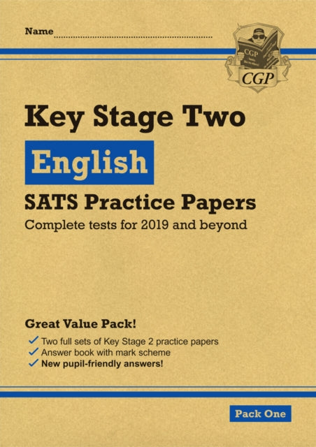 KS2 English SATS Practice Papers: Pack 1 - for the 2024 tests (with free Online Extras)-9781789081091