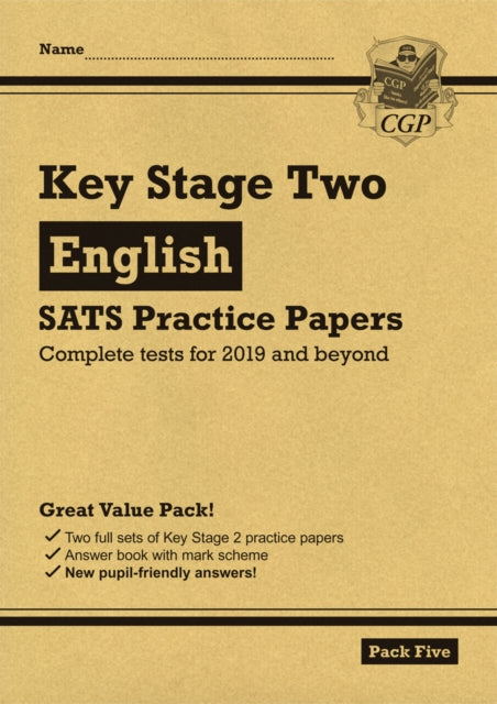 KS2 English SATS Practice Papers: Pack 5 - for the 2024 tests (with free Online Extras)-9781789081121