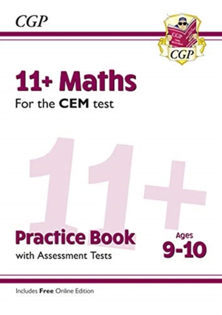 11+ CEM Maths Practice Book & Assessment Tests - Ages 9-10 (with Online Edition)-9781789081466