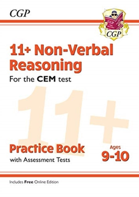11+ CEM Non-Verbal Reasoning Practice Book & Assessment Tests - Ages 9-10 (with Online Edition)-9781789081503