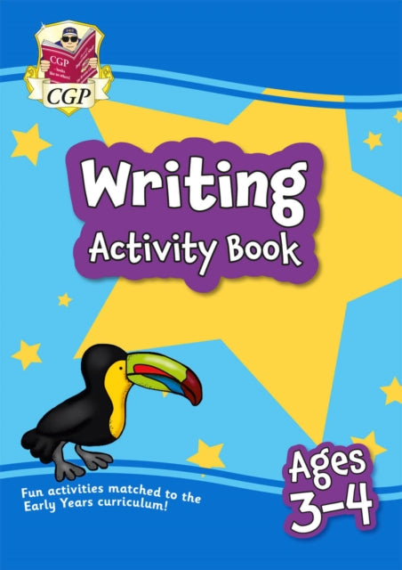 Writing Activity Book for Ages 3-4 (Preschool)-9781789086065