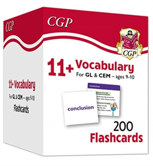 11+ Vocabulary Flashcards for Ages 9-10 - Pack 1-9781789086300
