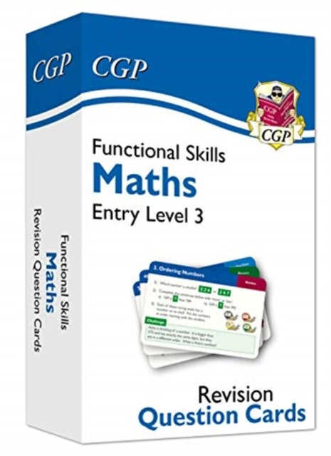 Functional Skills Maths Revision Question Cards - Entry Level 3-9781789086942