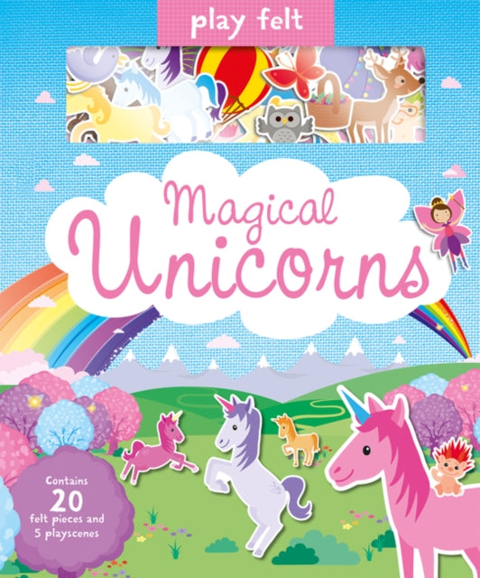 Play Felt Magical Unicorns - Activity Book-9781789580310