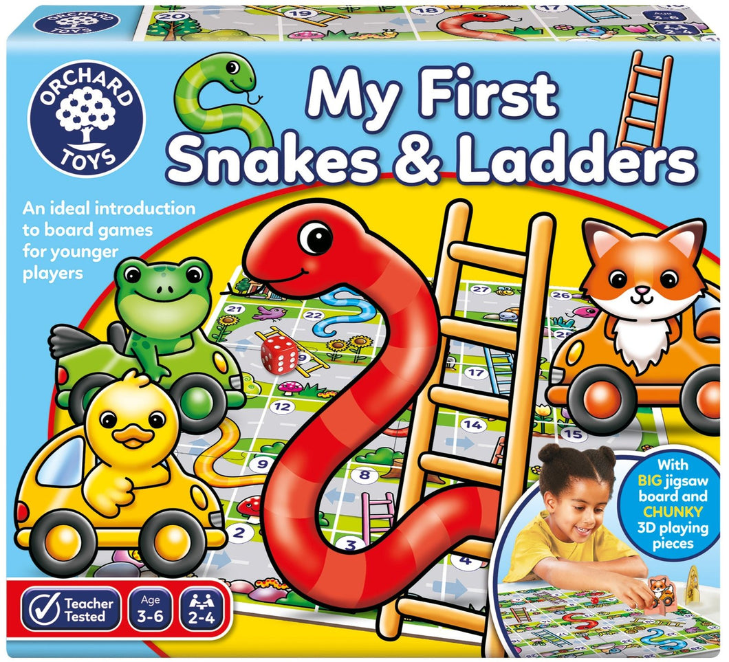 My First Snakes & Ladders Game