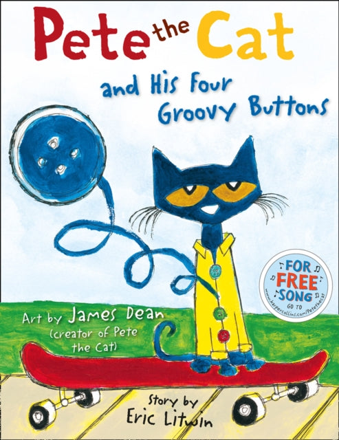 Pete the Cat and his Four Groovy Buttons-9780007553679