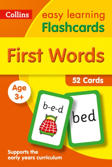 First Words Flashcards : Ideal for Home Learning-9780008201098