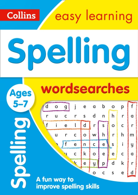 Spelling Word Searches Ages 5-7 : Ideal for Home Learning-9780008212643