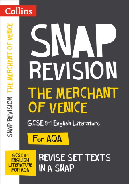 The Merchant of Venice: AQA GCSE 9-1 English Literature Text Guide : Ideal for Home Learning, 2022 and 2023 Exams-9780008247096