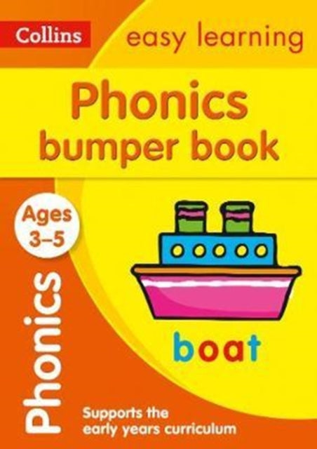 Phonics Bumper Book Ages 3-5 : Ideal for Home Learning-9780008275433