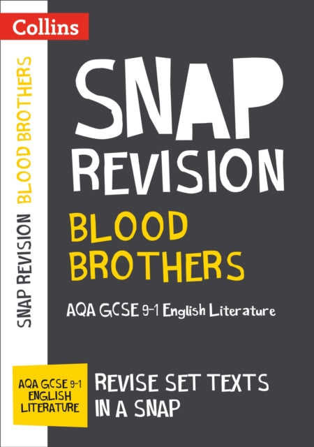 Blood Brothers: AQA GCSE 9-1 Grade English Literature Text Guide : Ideal for Home Learning, 2023 and 2024 Exams-9780008306625