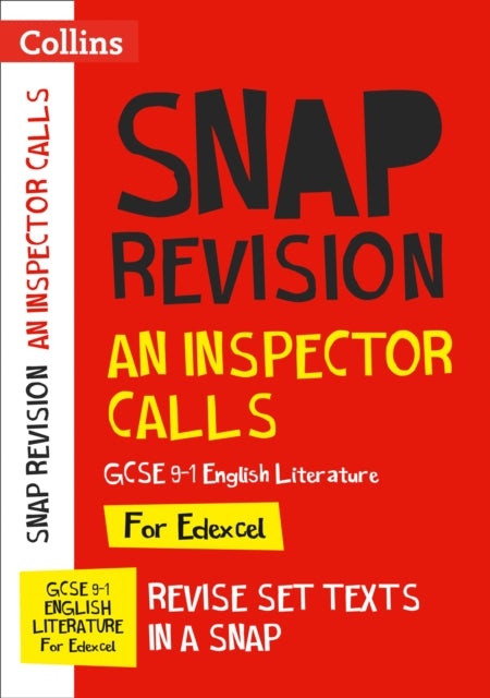 An Inspector Calls: Edexcel GCSE 9-1 English Literature Text Guide : Ideal for Home Learning, 2022 and 2023 Exams-9780008353018