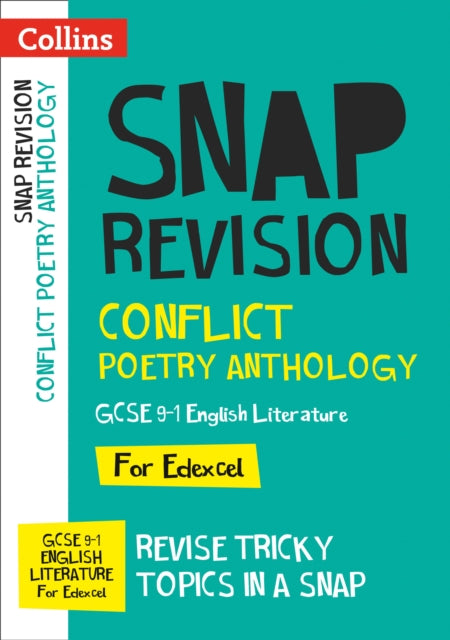 Edexcel Conflict Poetry Anthology Revision Guide : Ideal for Home Learning, 2022 and 2023 Exams-9780008353063