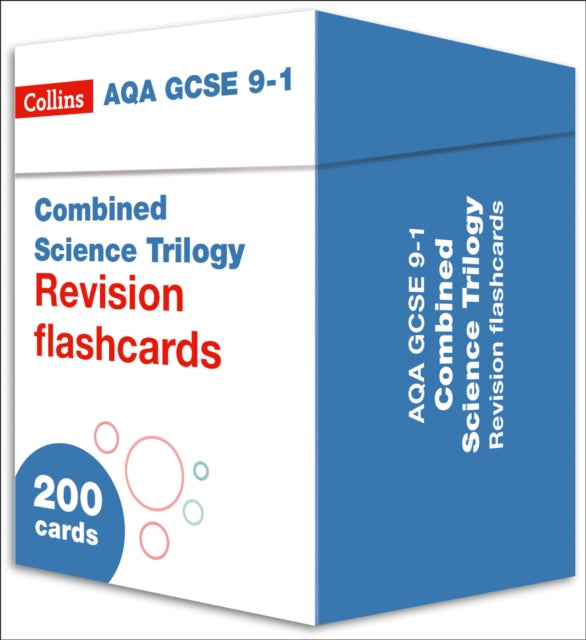 AQA GCSE 9-1 Combined Science Revision Cards (Biology, Chemistry & Physics) : Ideal for Home Learning, 2023 and 2024 Exams-9780008353926