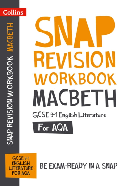 Macbeth: AQA GCSE 9-1 English Literature Workbook : Ideal for Home Learning, 2022 and 2023 Exams-9780008355272