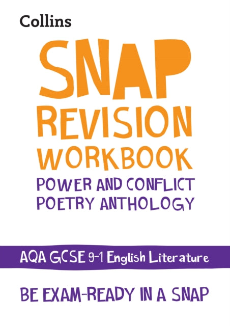 AQA Poetry Anthology Power and Conflict Workbook : Ideal for Home Learning, 2023 and 2024 Exams-9780008355302