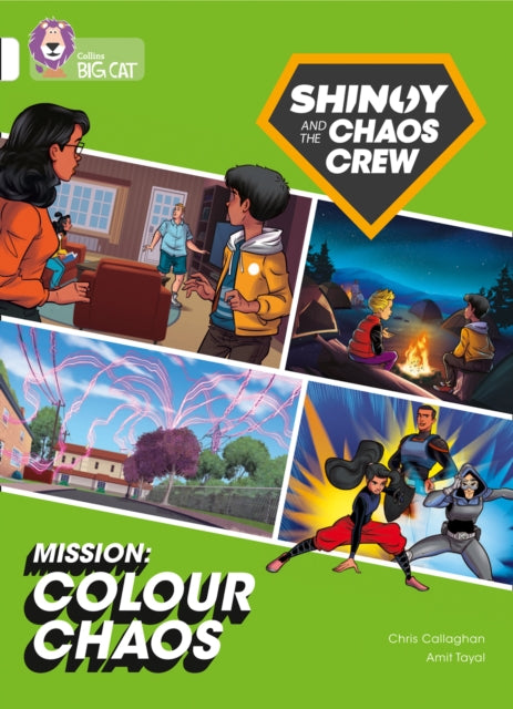 Shinoy and the Chaos Crew Mission: Colour Chaos : Band 10/White-9780008454715