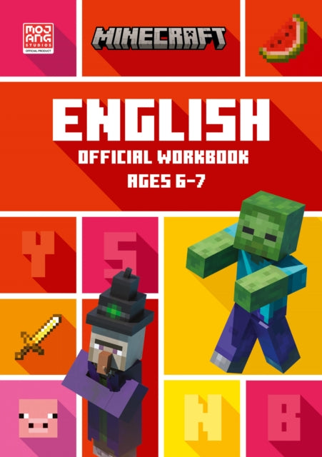Minecraft English Ages 6-7 : Official Workbook-9780008462819