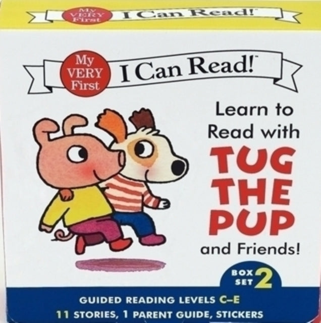 Learn to Read with Tug the Pup and Friends! Box Set 2 : Levels Included: C-E-9780062266910