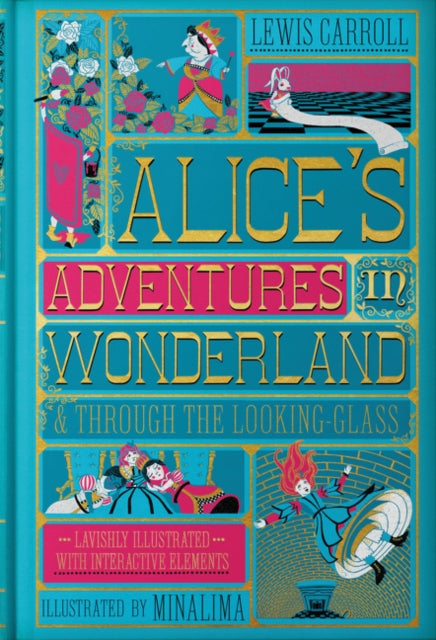 Alice's Adventures in Wonderland (MinaLima Edition) : (Illustrated with Interactive Elements)-9780062936615
