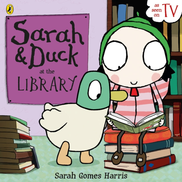 Sarah and Duck at the Library-9780141358154
