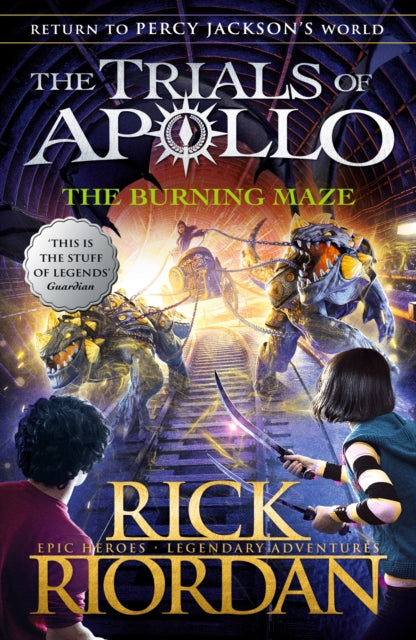 The Burning Maze (The Trials of Apollo Book 3)-9780141364018