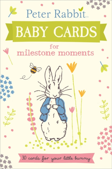 Peter Rabbit Baby Cards: for Milestone Moments-9780141367880