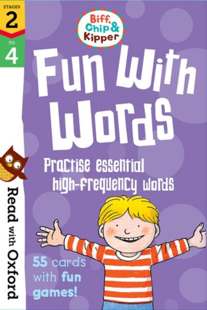 Read with Oxford: Stages 2-4: Biff, Chip and Kipper: Fun With Words Flashcards-9780192764362