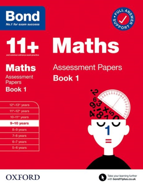 Bond 11+: Bond 11+ Maths Assessment Papers 9-10 yrs Book 1: For 11+ GL assessment and Entrance Exams-9780192776457