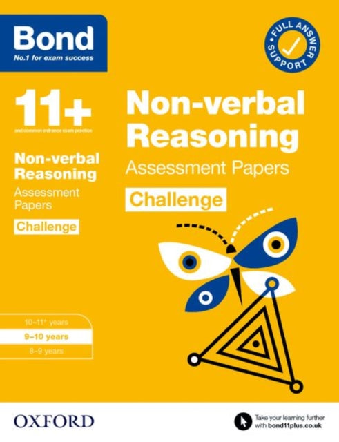 Bond 11+: Bond 11+ NVR Challenge Assessment Papers 9-10 years-9780192778239
