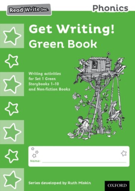 Read Write Inc. Phonics: Get Writing! Green Book Pack of 10-9780198374046
