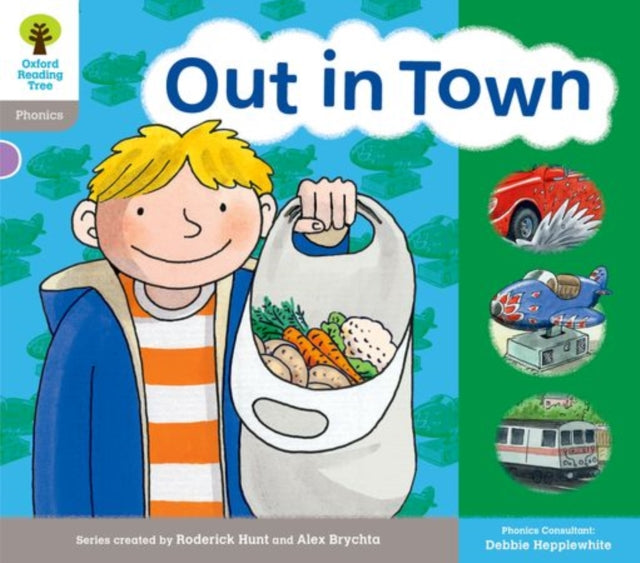 Oxford Reading Tree: Level 1: Floppy's Phonics: Sounds and Letters: Out in Town-9780198485513