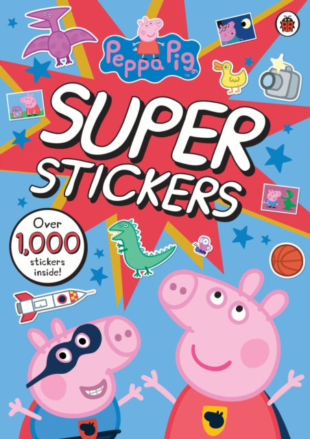 Peppa Pig Super Stickers Activity Book-9780241252673