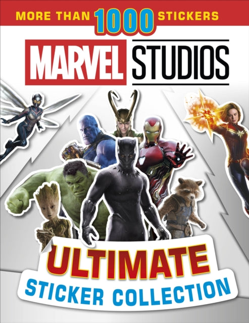 Marvel Studios Ultimate Sticker Collection : With more than 1000 stickers-9780241357507