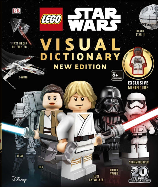 LEGO Star Wars Visual Dictionary New Edition : With exclusive Finn minifigure-9780241357521