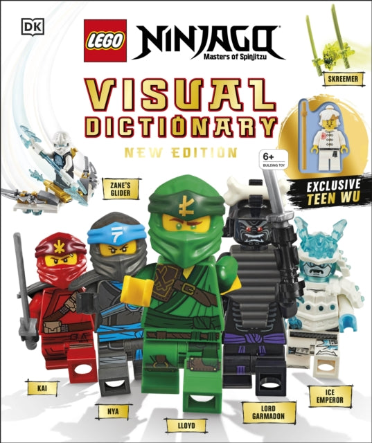 LEGO NINJAGO Visual Dictionary New Edition : With Exclusive Teen Wu Minifigure-9780241363768