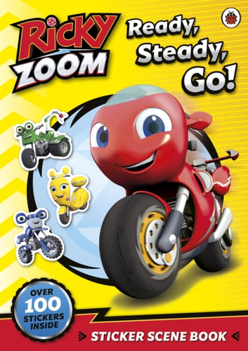 Ricky Zoom: Ready, Steady, Go! : Sticker Scene Book-9780241475348