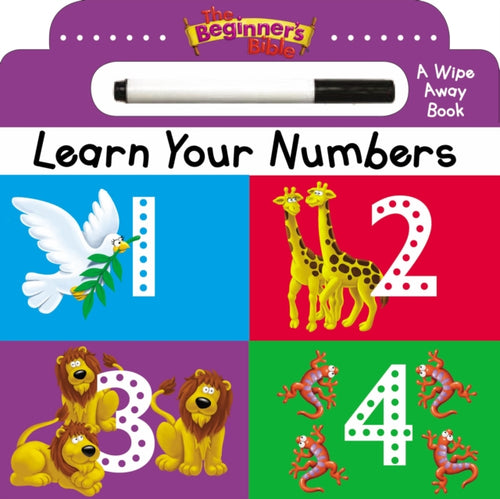 The Beginner's Bible Learn Your Numbers : a Wipe Away book-9780310770497