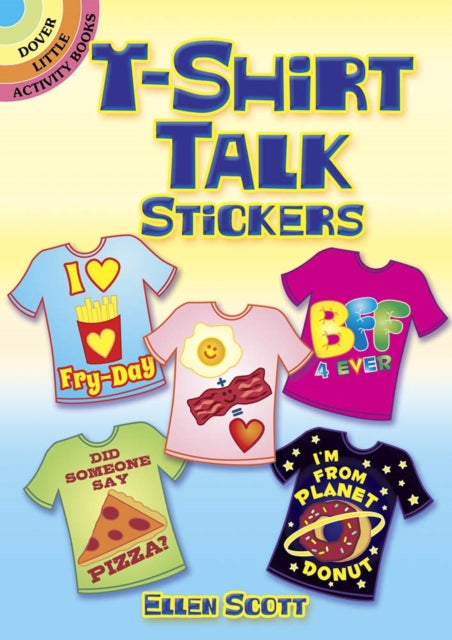 T-Shirt Talk Stickers-9780486842462