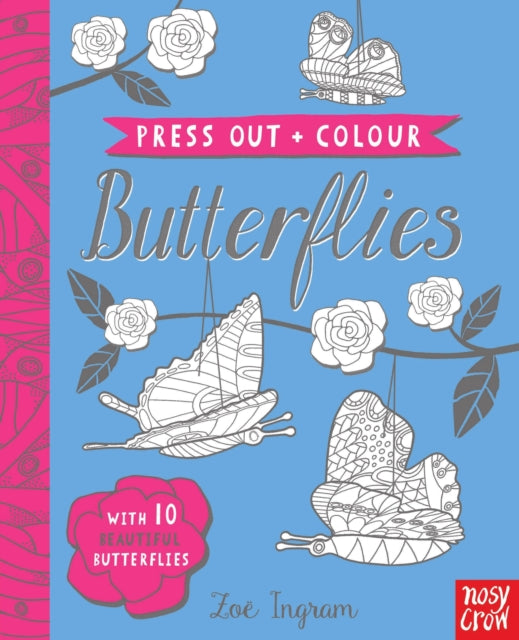 Press Out and Colour: Butterflies-9780857638755