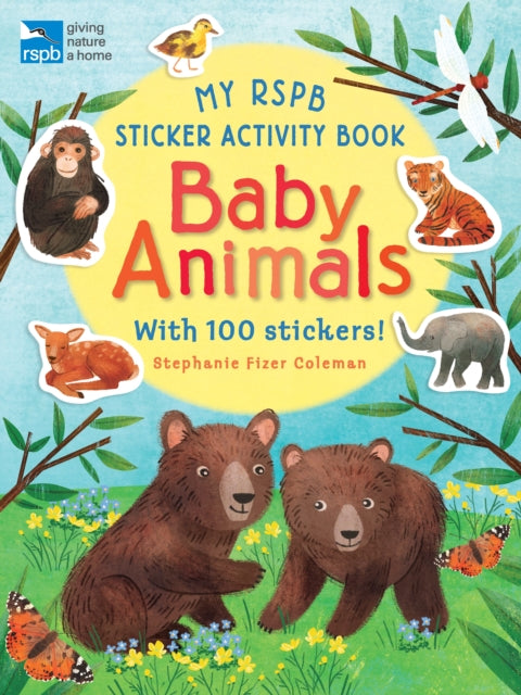 My RSPB Sticker Activity Book: Baby Animals-9781406394795