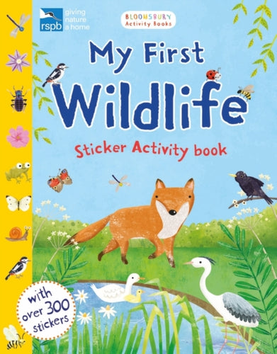 RSPB My First Wildlife Sticker Activity Book-9781408879245