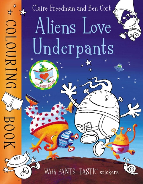 Aliens Love Underpants Colouring Book-9781471164293