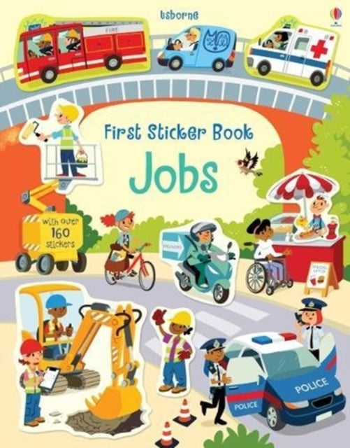 First Sticker Book Jobs-9781474946476